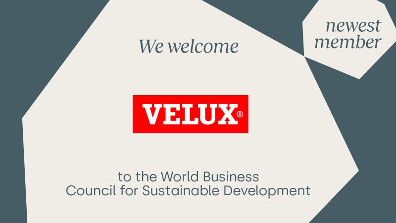 VELUX Group joins the World Business Council for Sustainable Development